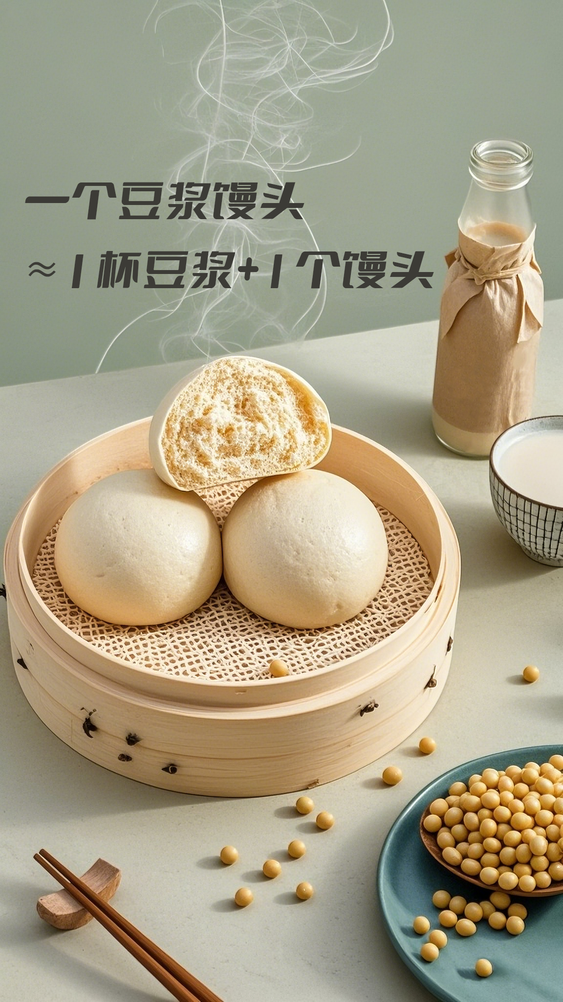 唐豆府.富硒豆浆馒头